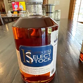 Heaven Hill Select Stock Barrel Finished Series Kentucky Straight Bourbon Whiskey finished in used Brandy Barrels