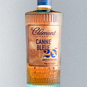 Clement Canne Bleue Rhum Vieux 20eme Anniversaire