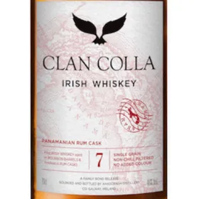 clan colla 7 year old panamanian rum cask