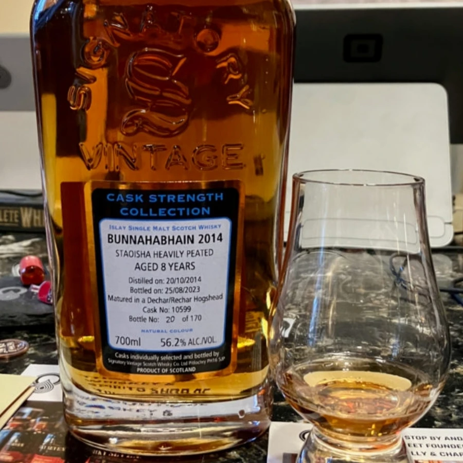 Signatory Bunnahabhain Staoisha 2014 - 8 Years