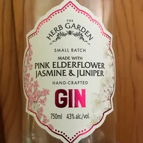 The Herb Garden Small Batch made with Pink Elderflower, Jasmine & Juniper