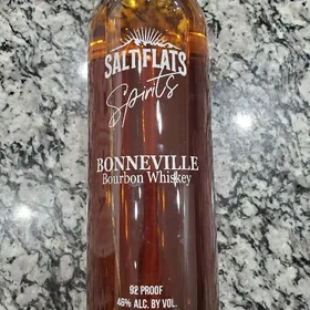 Salt Flats Spirits Bonneville Bourbon Whiskey