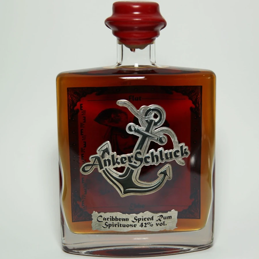 Anker Schluck Caribian Spiced Rum Spirituose
