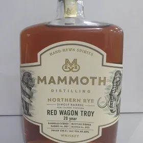 Mammoth Northern Rye Single Barrel Port Barrel Finished - Red Wagon Troy MI 20 yr