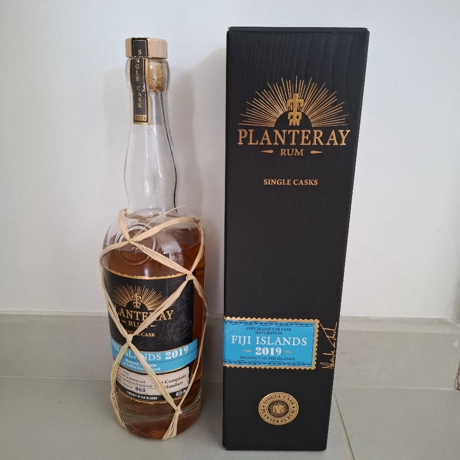 Planteray Fiji 2019 70cl 45.5° Single Cask n°02 Comptoir Irlandais limited edition