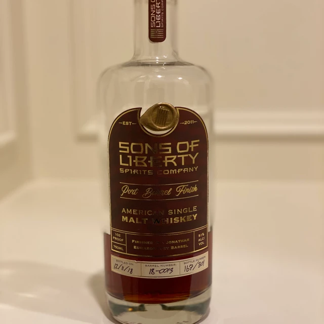 Sons of Liberty American Single Malt