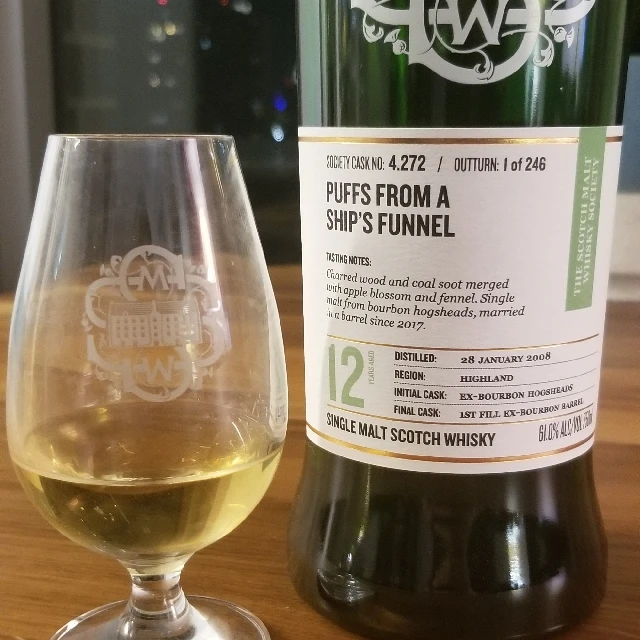 SMWS 4.272 ("Puffs from a Ship's Funnel")