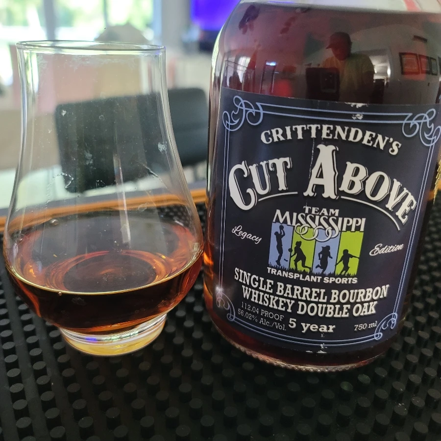 Crittenden's Cut Above Single Barrel Whiskey Double Oak - Legacy Edition