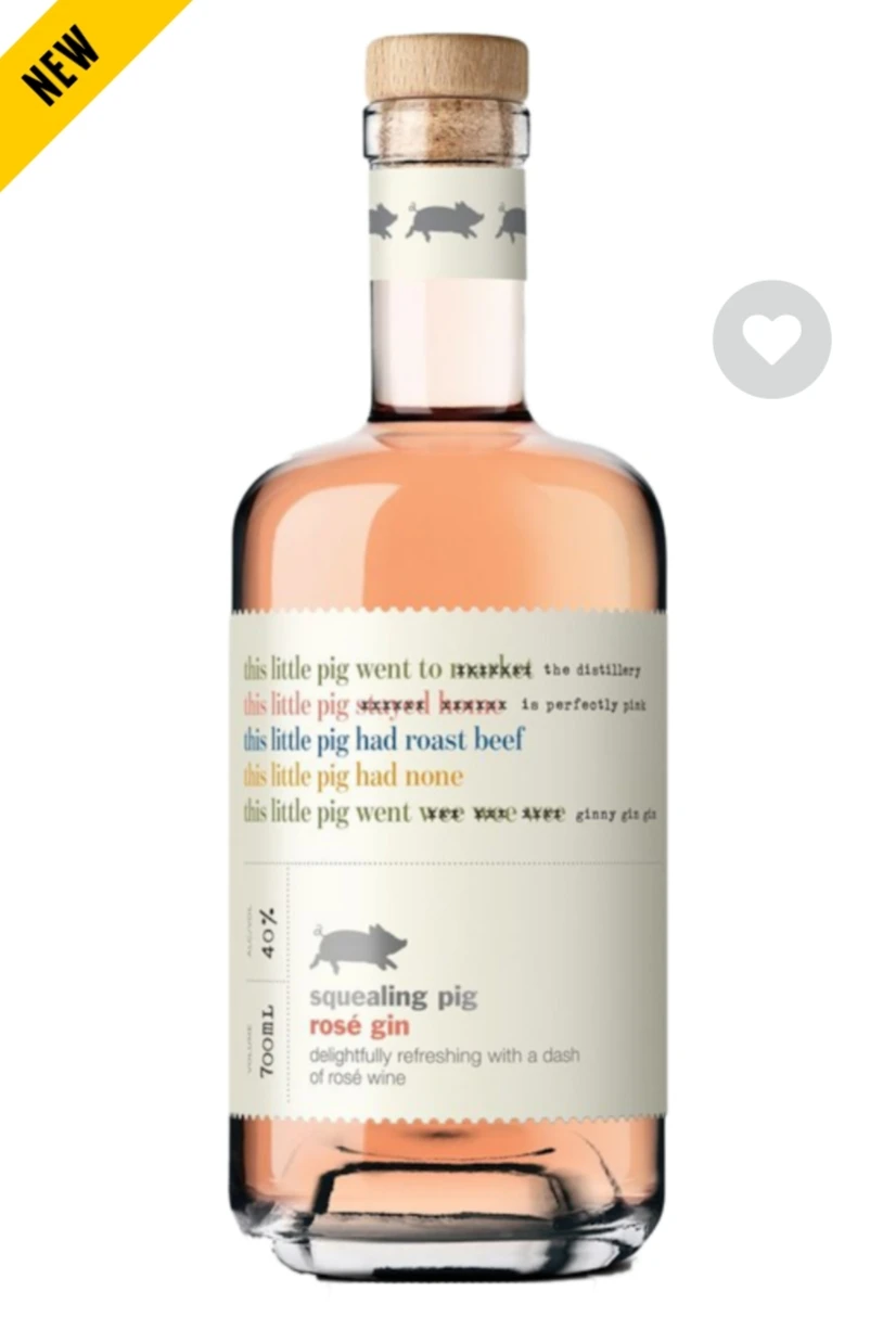 Squealing Pig Rose Gin