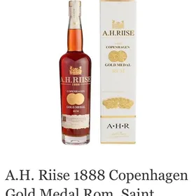 A.H. Riise Gold Medal 1888