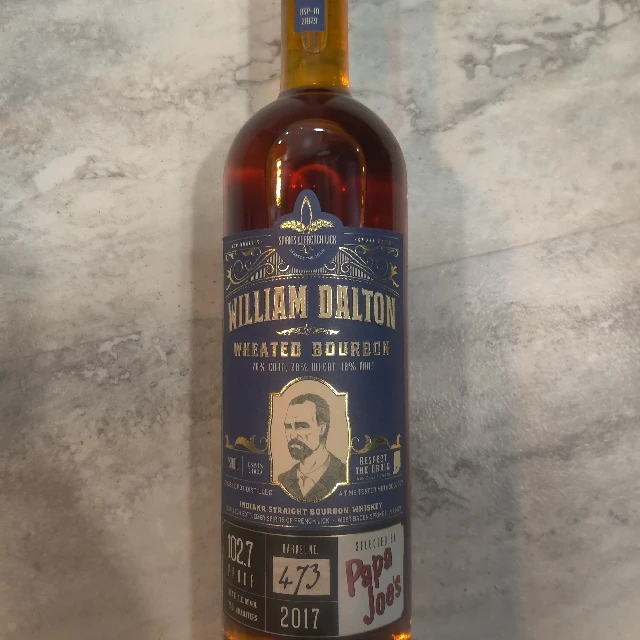 William Dalton Wheated Bourbon Papa Joe's