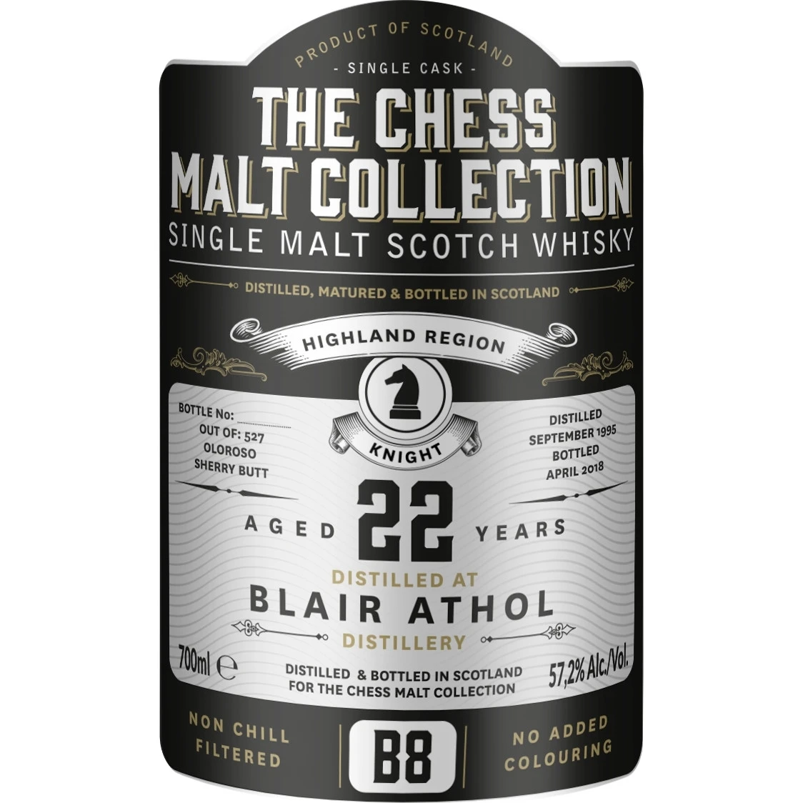 The Chess Malt Collection 22 Blair Athol Single Malt