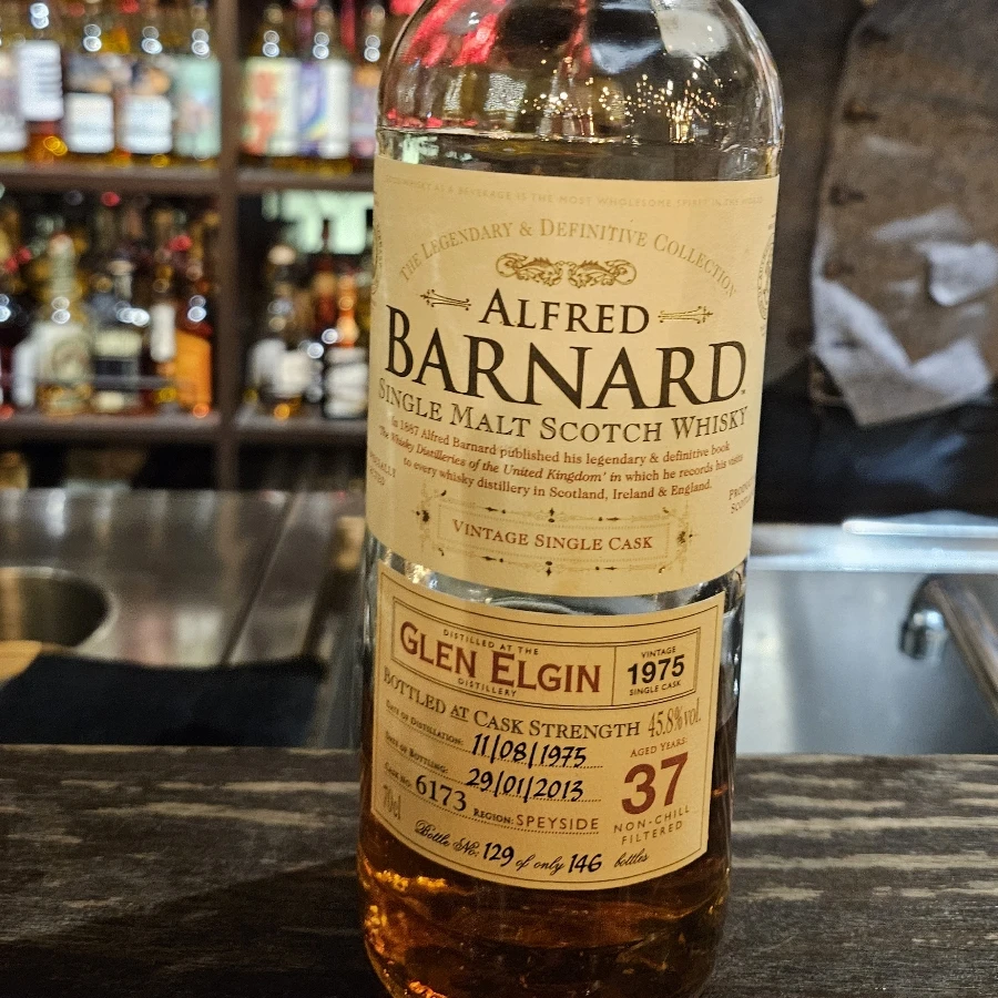Glen Elgin 1975 37 yo Alfred Bernard