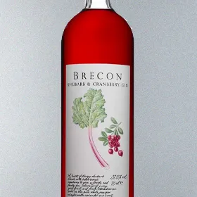 Brecon Rhubarb & Cranberry Gin