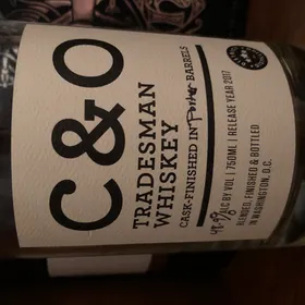 C&O Tradesman Whiskey