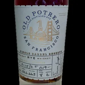 Old Potrero Single Barrel Reserve Straigh Rye Whiskey