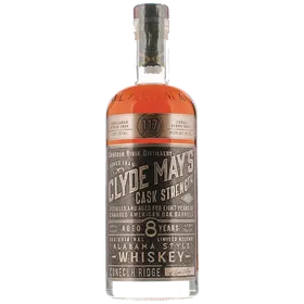 Clyde May's 8 Year Cask Strength Alabama-Style Whiskey