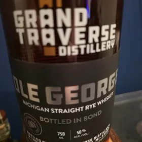 ole george michigan straight rye whiskey