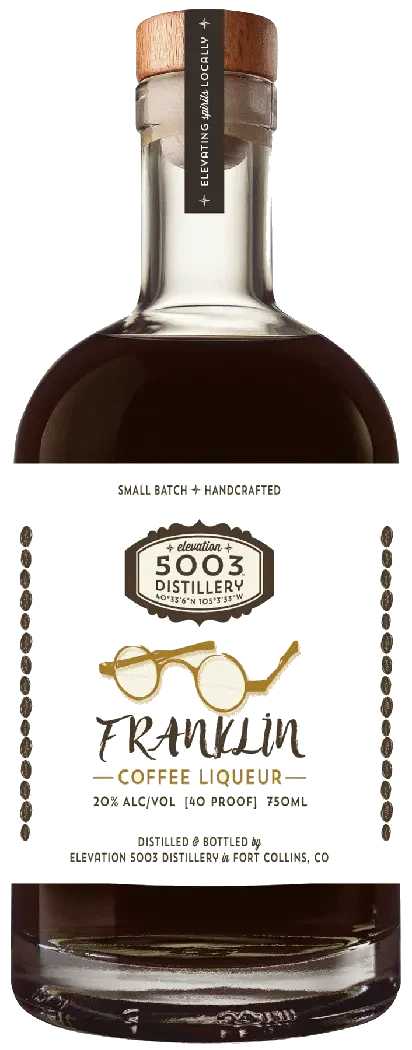 Elevation 5003 Franklin Coffee Liqueur
