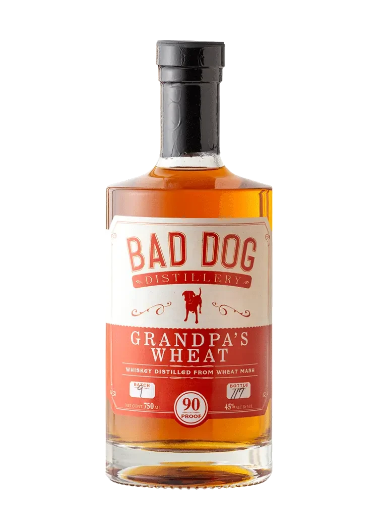 Bad dog grandpa's wheat