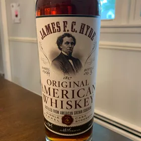 James F. C. Hyde Original American Whiskey Single Barrel Cask Strength