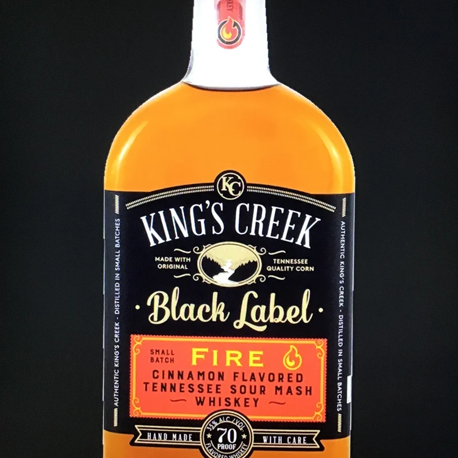 King's Creek Black Label Fire Whiskey