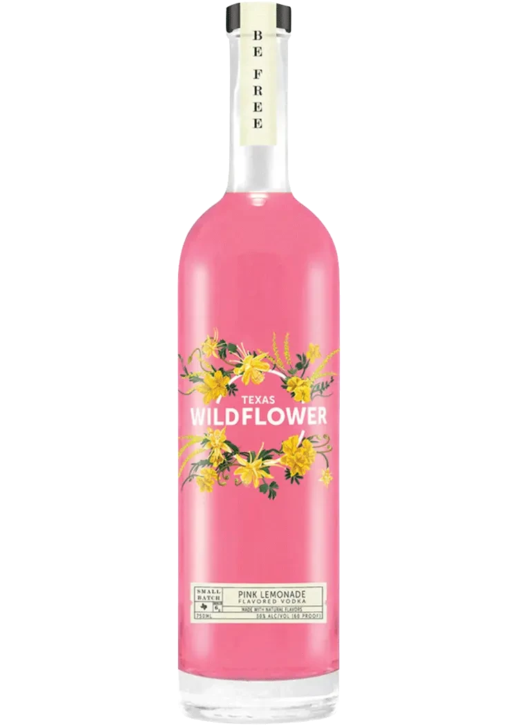 Texas Wildflower Pink Lemonade Vodka