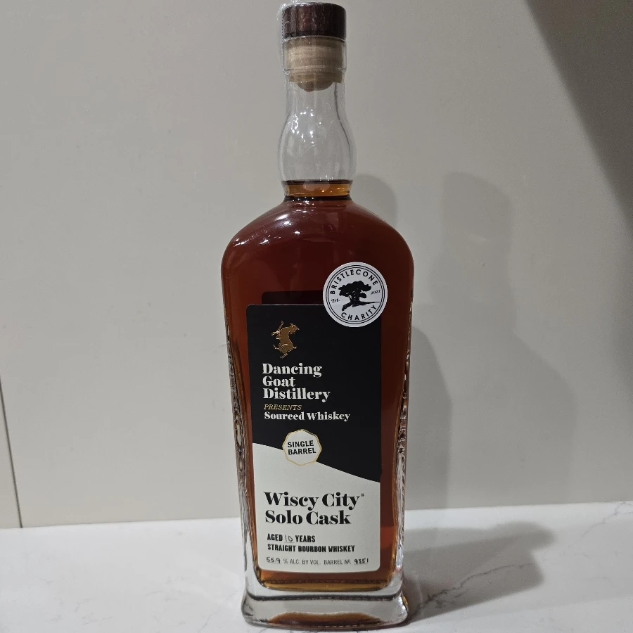 Dancing Goat Single Barrel Wiscy City Solo Cask Bourbon