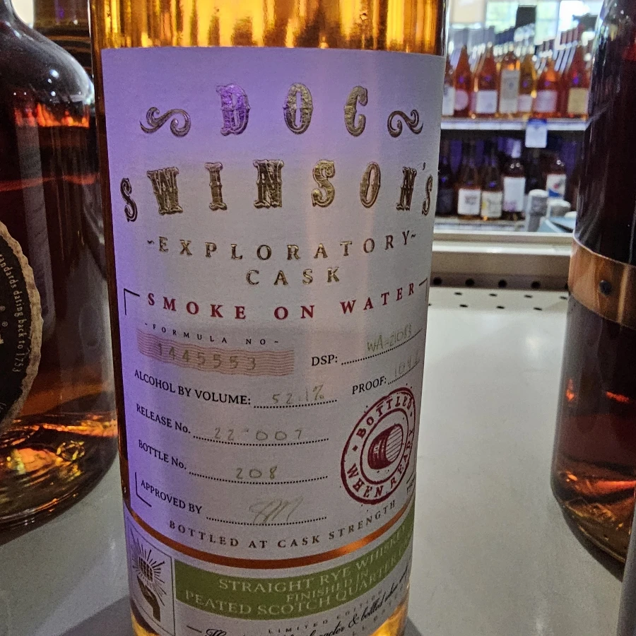 Doc Swinson's Exploratory Cask Smoke on the Water