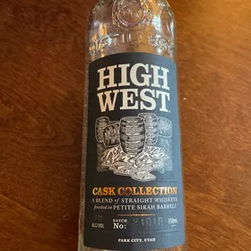 High West Cask Collection Blend of Straight Whiskeys Petite Sirah Barrels Finish