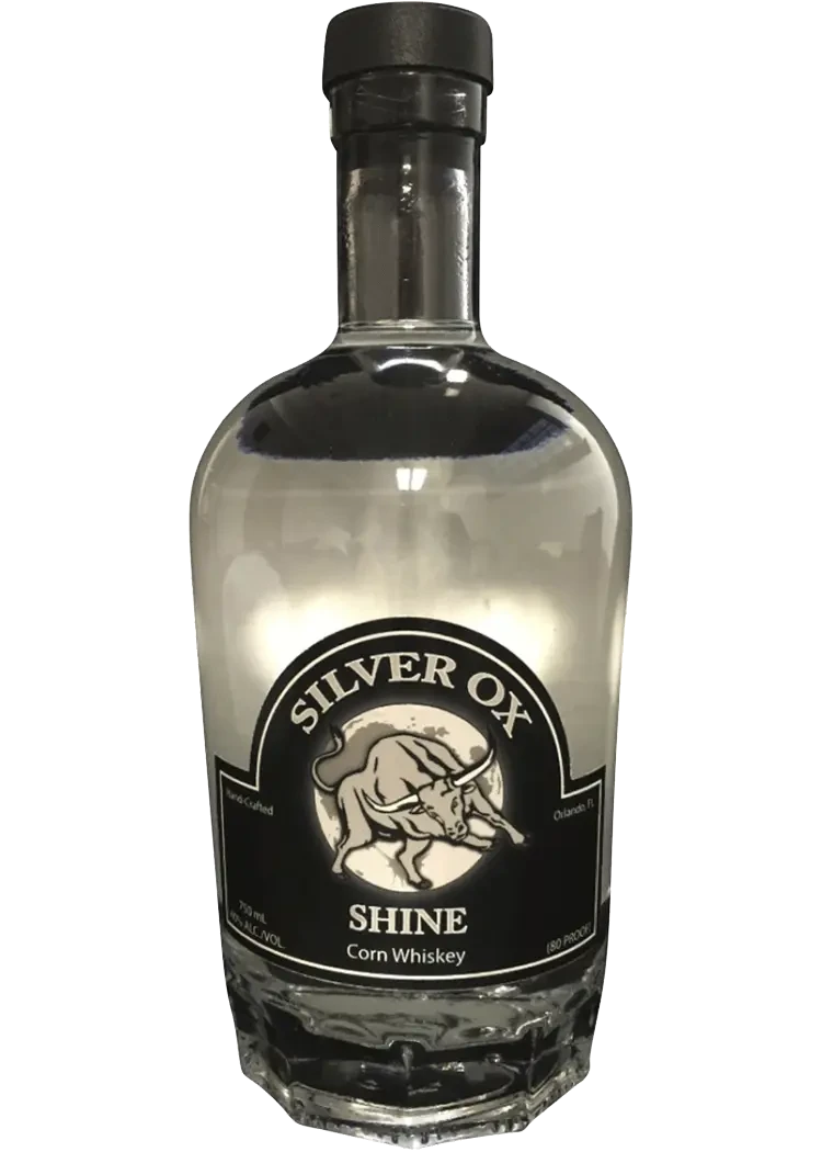 Silver Ox Shine Corn Whiskey