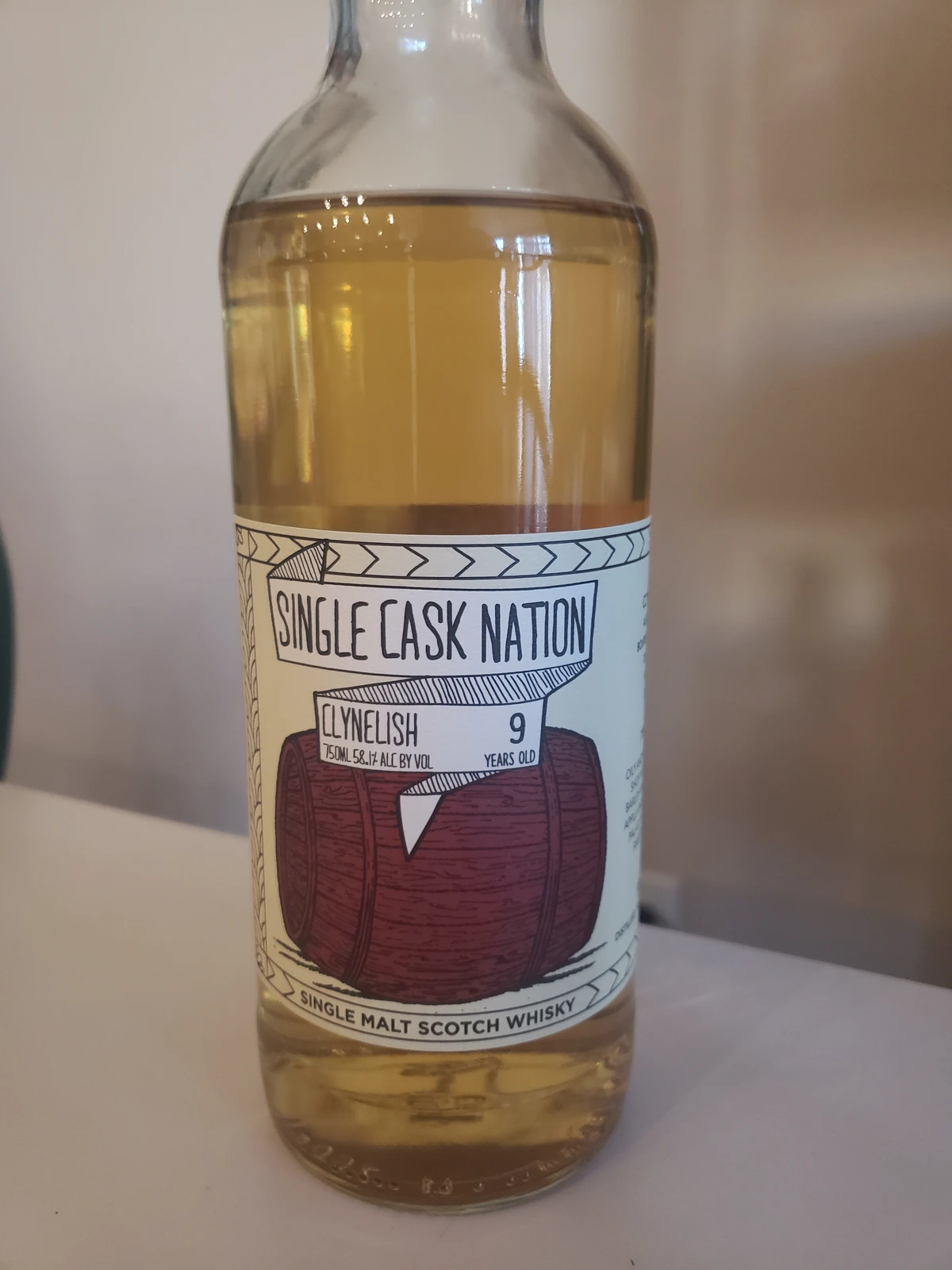 Single Cask Nation Clynelish 9