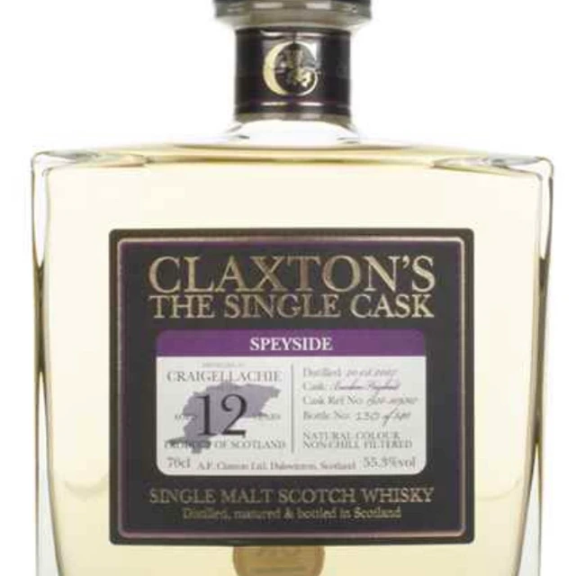 Craigellachie 12 Year Old 2007 - Claxton's
