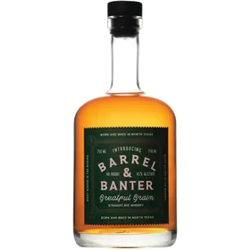 Barrel Banter Straight Rye Whiskey