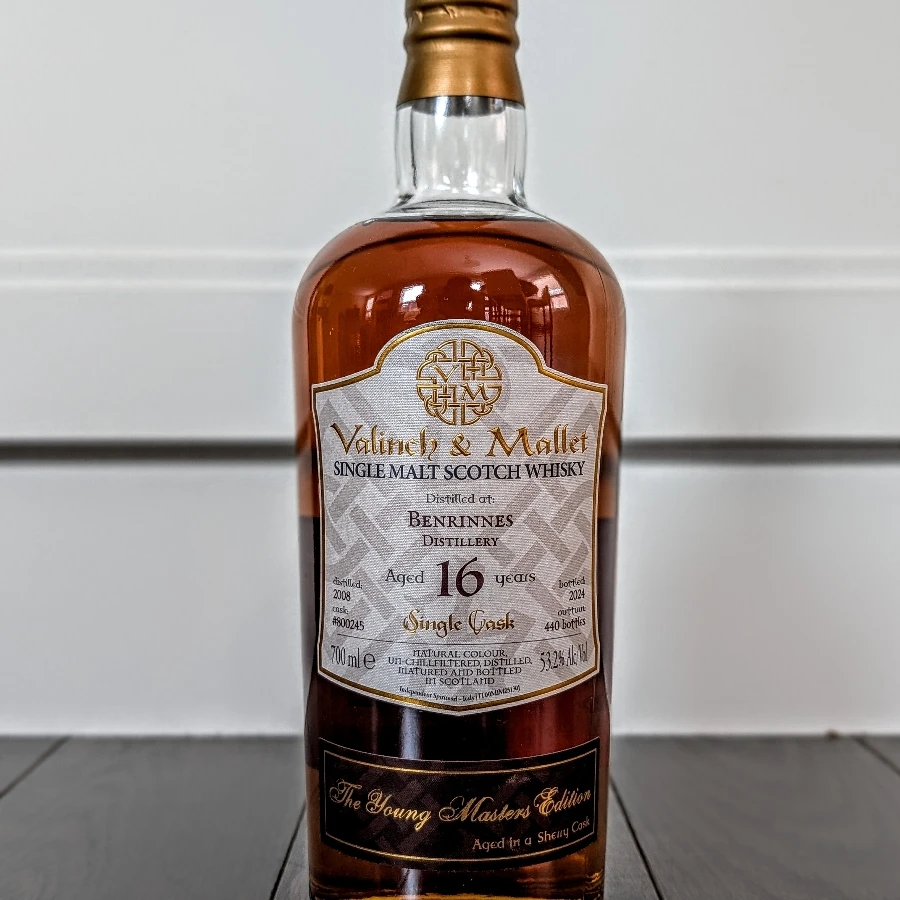 Valinch & Mallet Benrinnes 2008 16 Year Single Malt Scotch Whisky