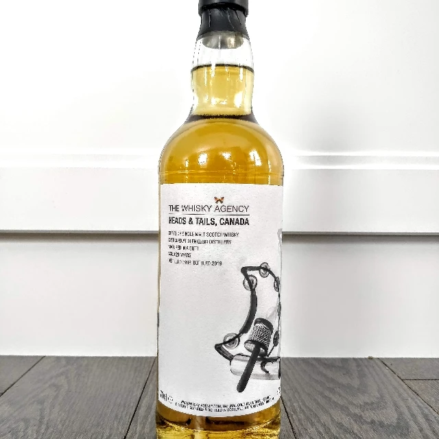 The Whisky Agency Glen Elgin 1998 21 Year Speyside Single Malt Scotch Whisky (Heads & Tails Canada)