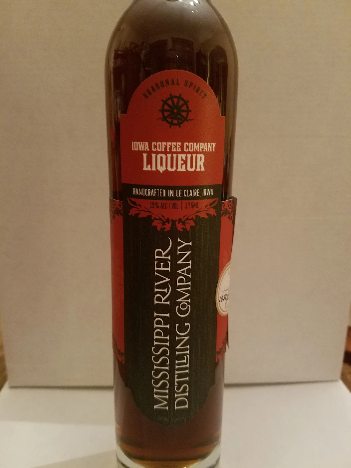 Mississippi River Distilling Company Iowa Coffee Company Liqueur