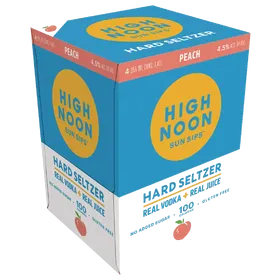High Noon Vodka & Soda Peach