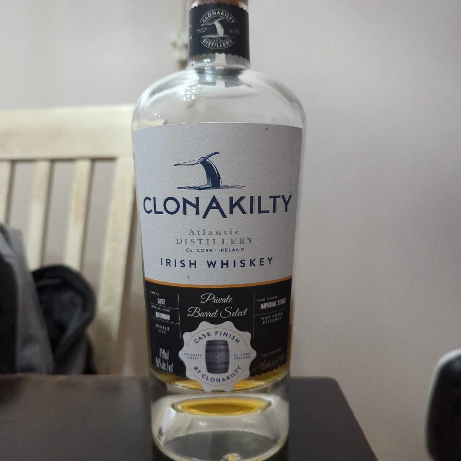 Clonakilty Irish Whiskey Private Barrel Select Imperial Stout Cask Finish