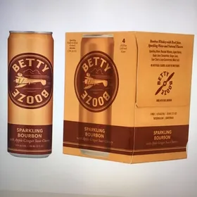 Betty Booze Sparkling Bourbon with Apple Ginger Sour Cherry