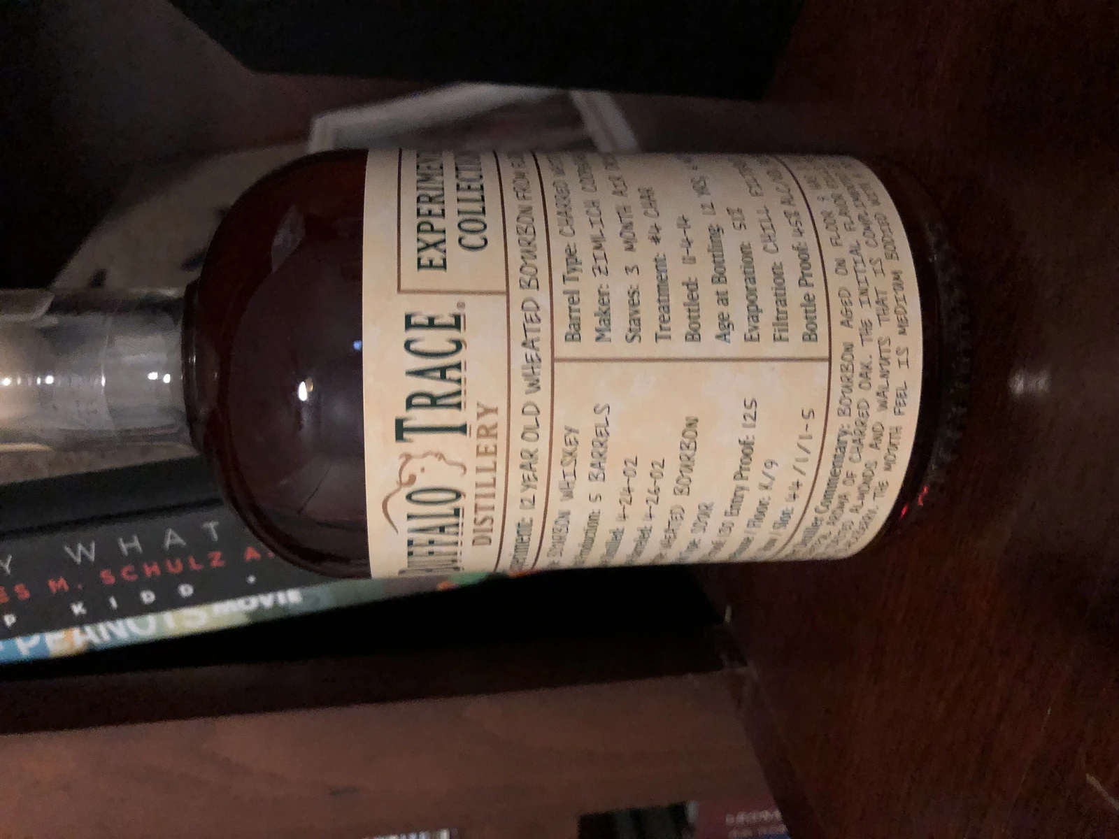 Buffalo Trace Experimental Collection 12 Year Wheated Bourbon From Floor #9