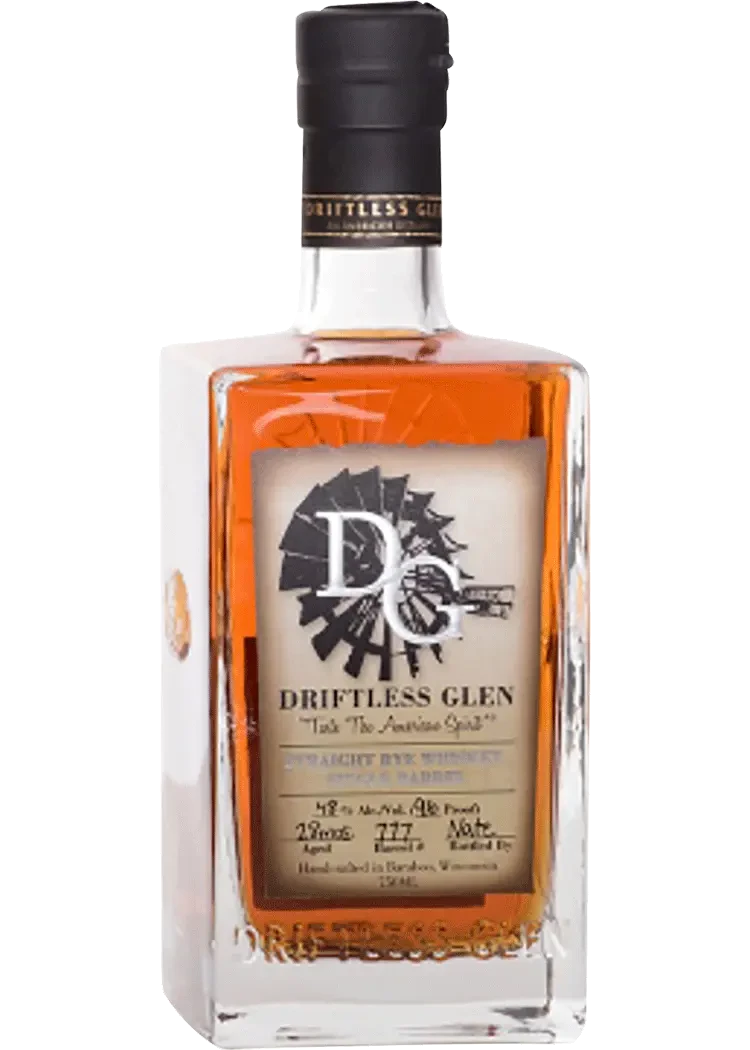 Driftless Glen Single Barrel Straight Rye (96 Proof)