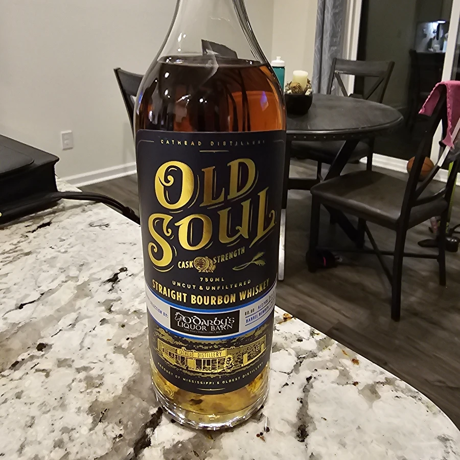 Old Soul Cask Strength  O'Darbys Straight Bourbon Whiskey