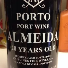 Almeida porto port wines 20 years old
