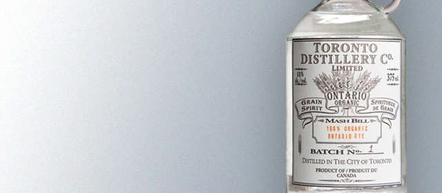 Toronto Distillery Co Organic Ontario Rye