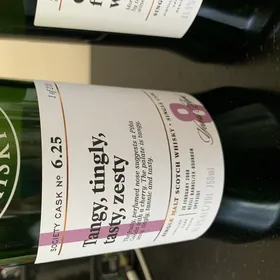 Tangy, tingly, tasty, zesty 6.25 (SMWS)