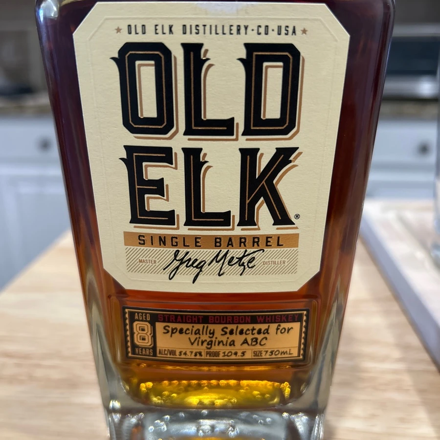 Old Elk 8 Year Straight Bourbon Whiskey (Virginia ABC Select)