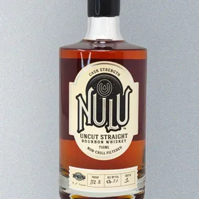 NULU Cask Strength Uncut Straight Bourbon