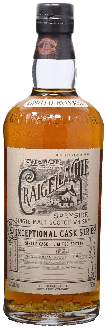 Craigellachie Exceptional Cask Series 24 Year Single Cask