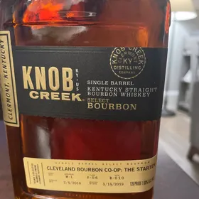 Knob Creek Single Barrel Select Bourbon W-L F-06 R-010 (The Starter)